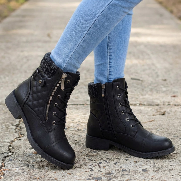 Ancona Leather Ankle Boots
