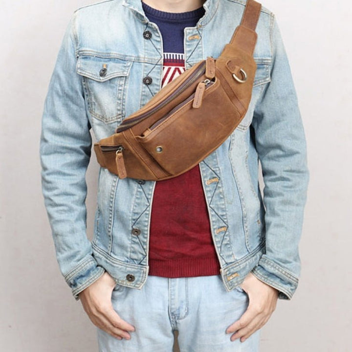 Buckhorn Leather Satchel