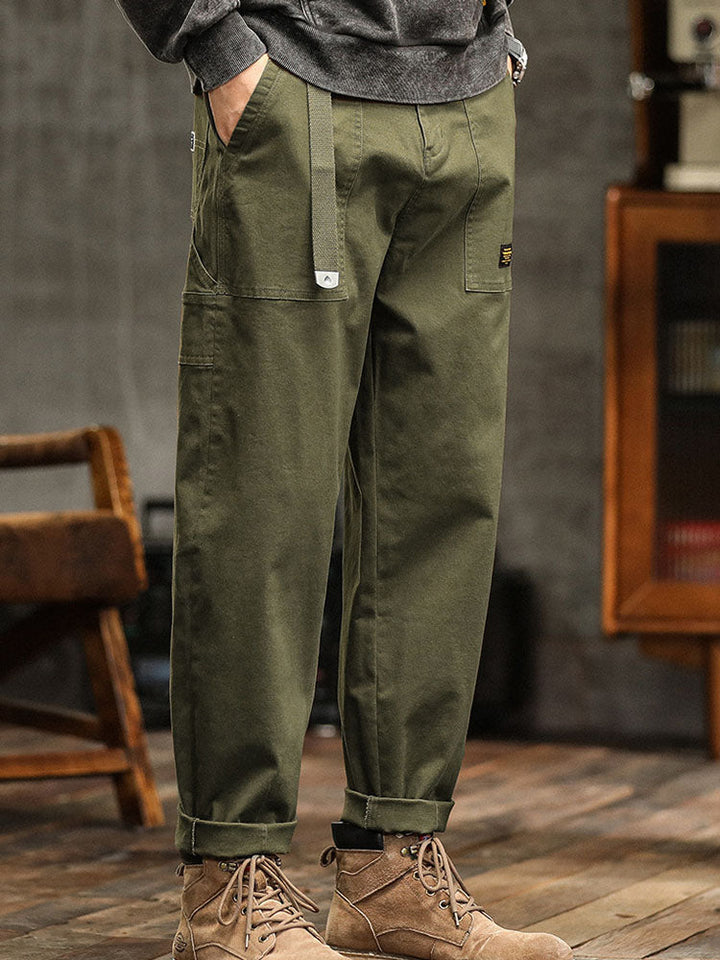 Milan Cotton Utility Pants