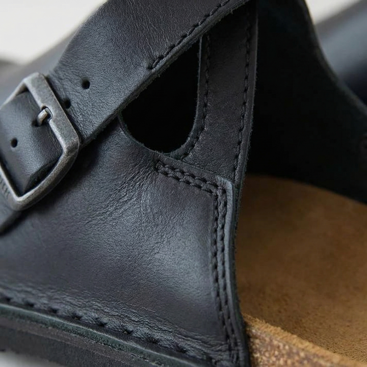 Aria Leather Clogs