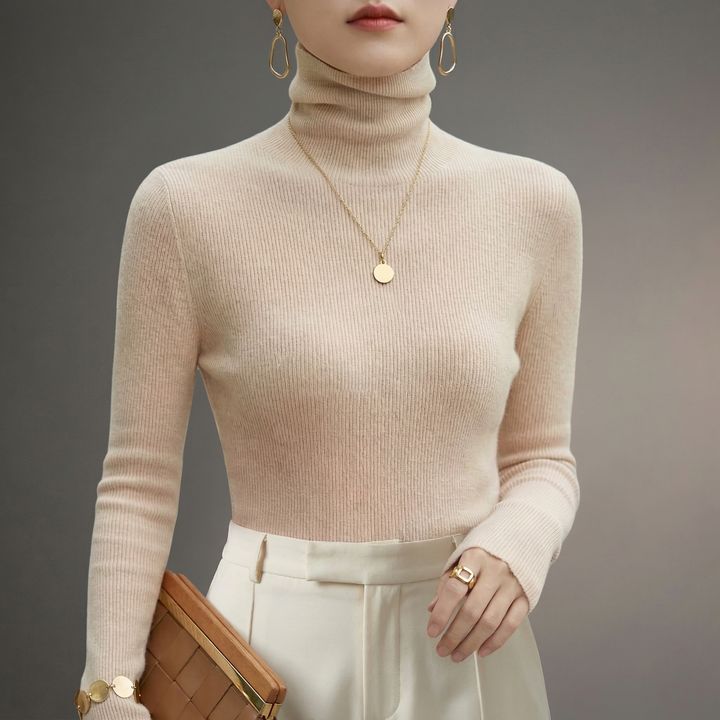 Mila Cashmere Turtleneck