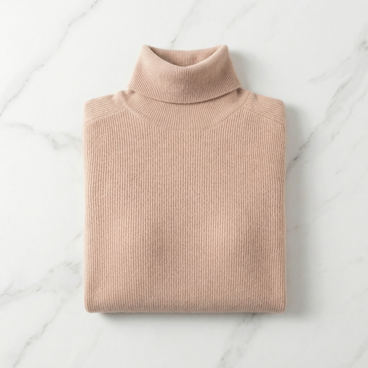 Clara Cashmere Turtleneck