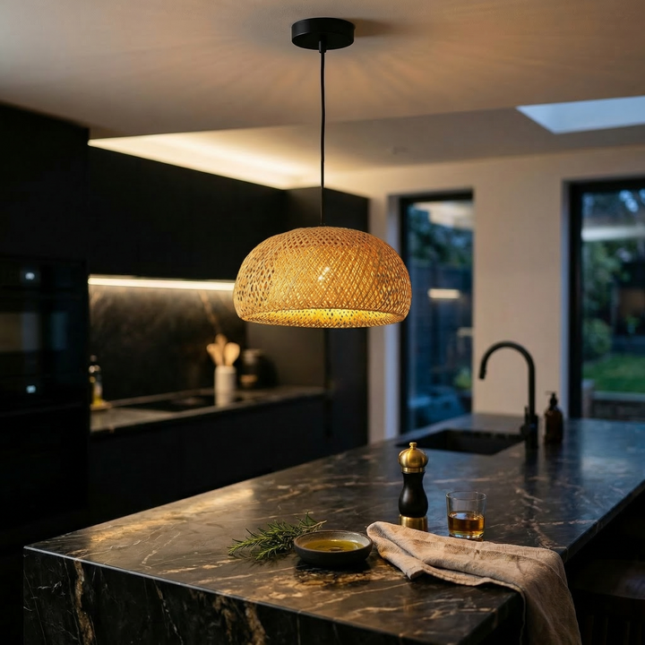 Aria Rattan Pendant Lamp