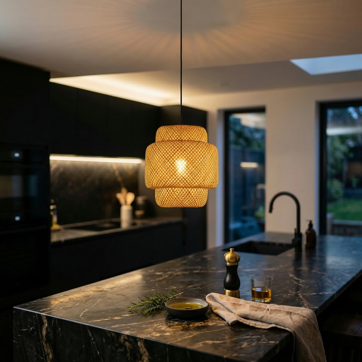 Aria Rattan Pendant Lamp