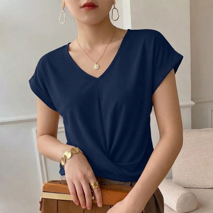 Clara Heart Neckline Tee