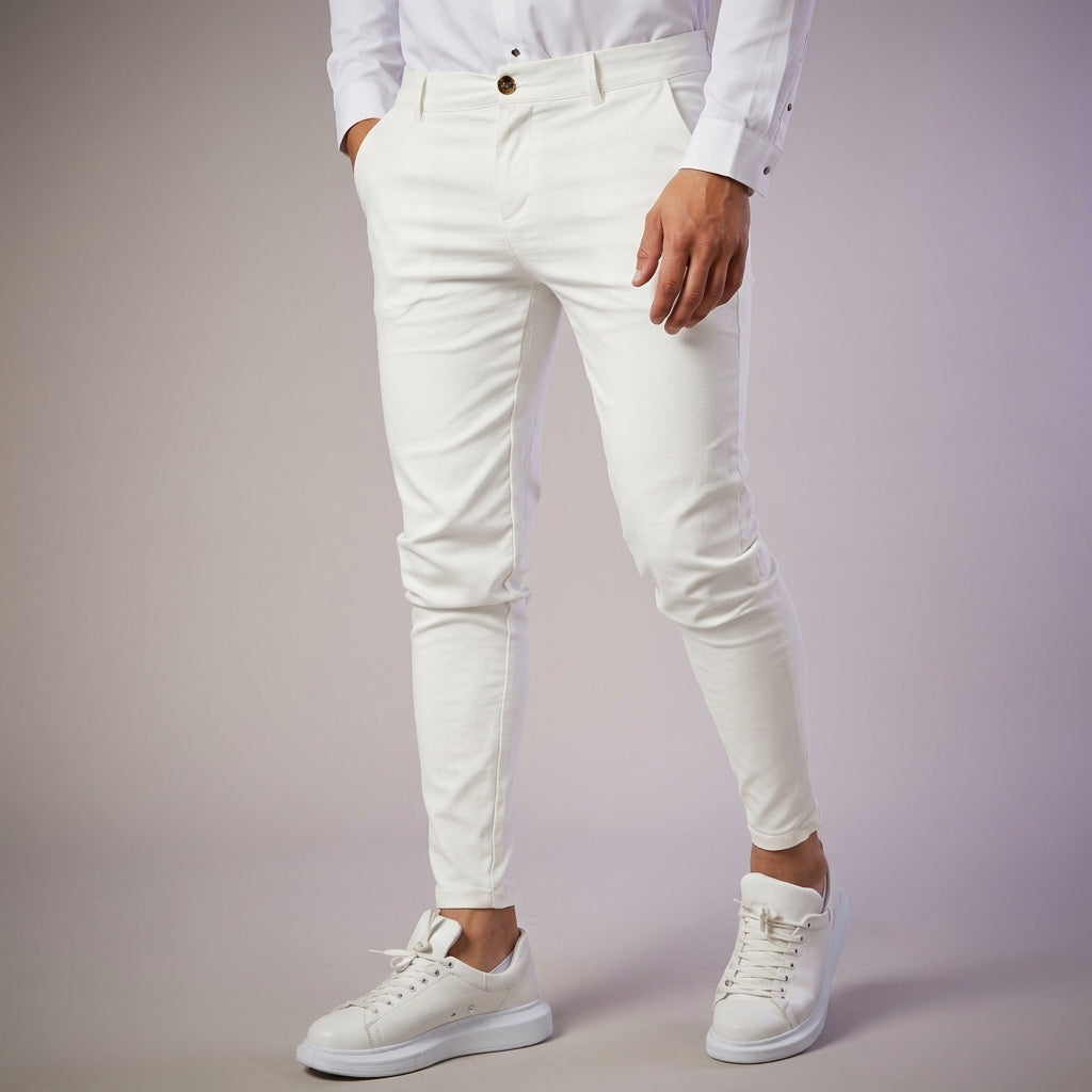 Elvaro Wool Business Trousers