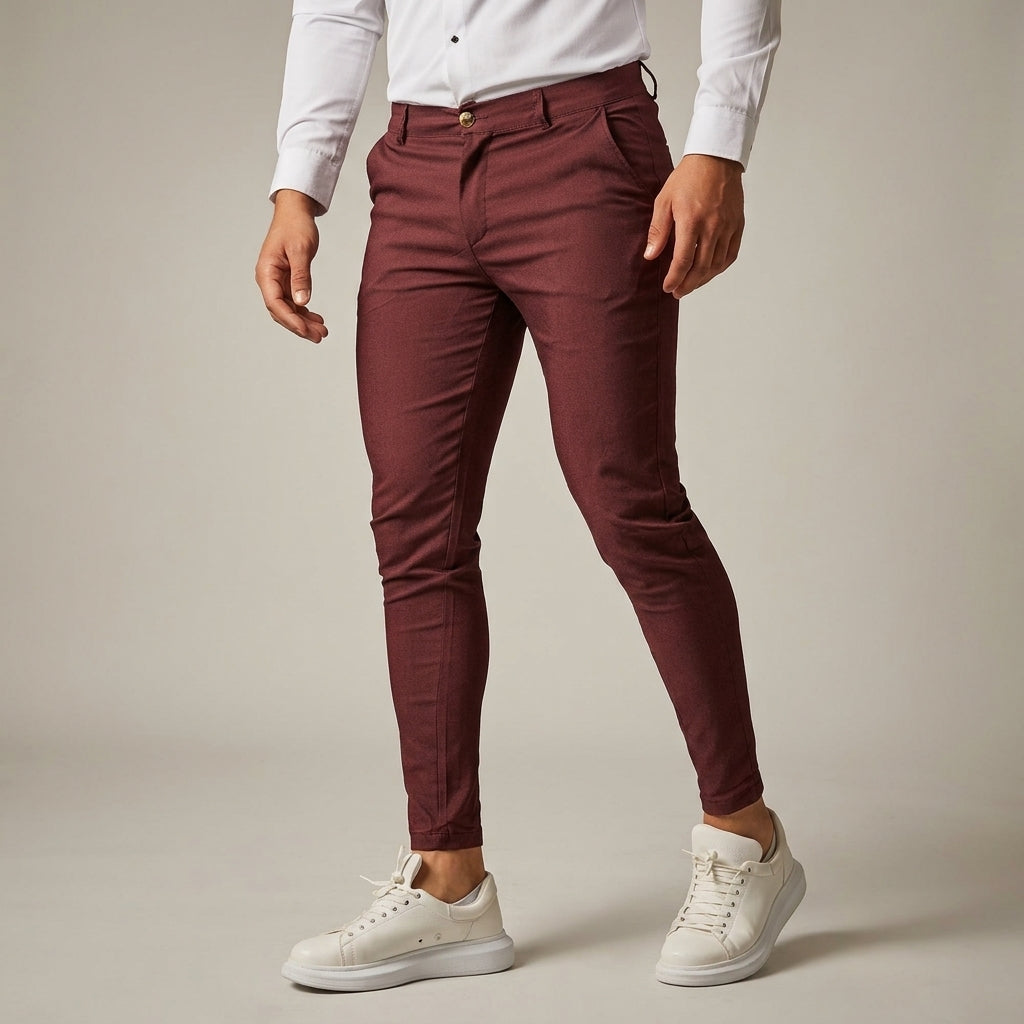 Elvaro Wool Business Trousers