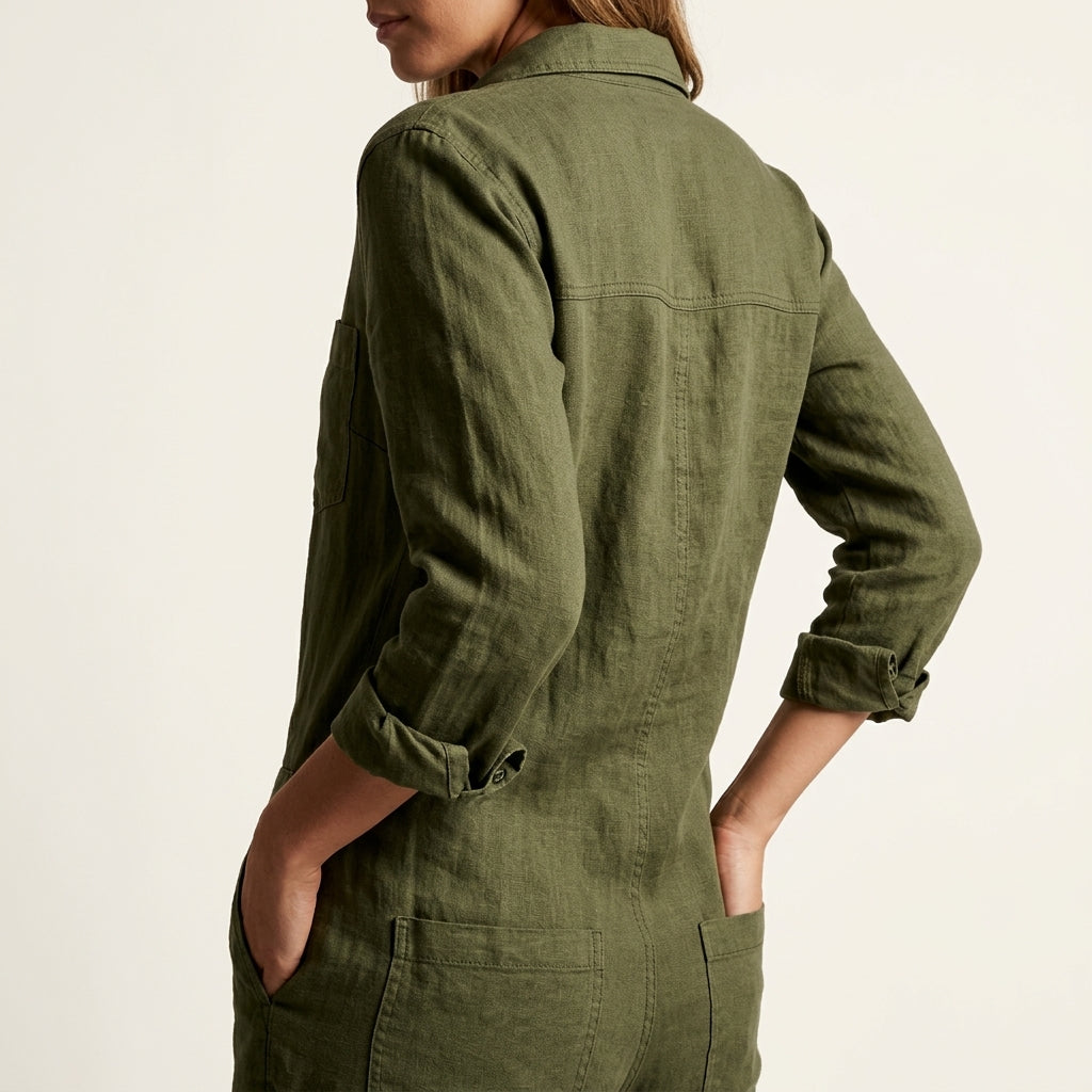 Elvinae Linen Jumpsuit