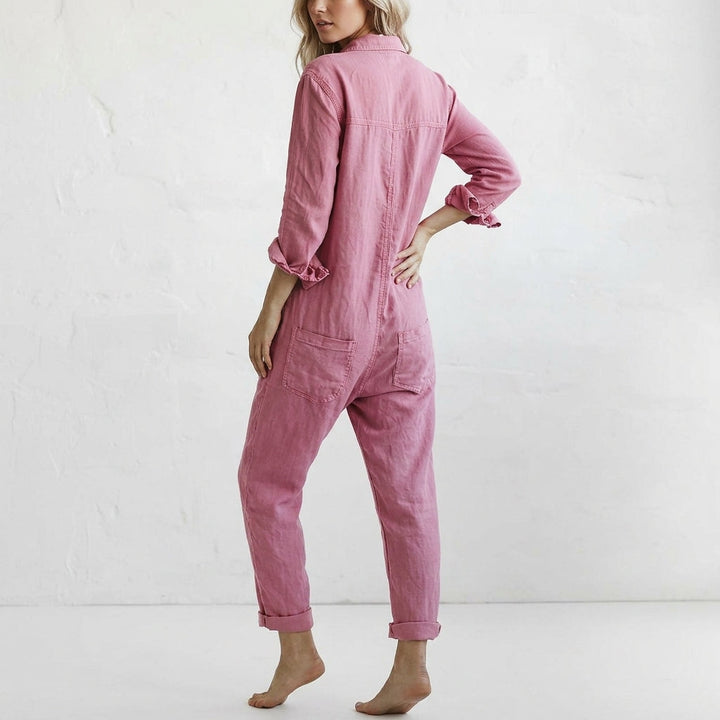 Elvinae Linen Jumpsuit
