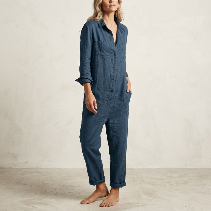 Elvinae Linen Jumpsuit