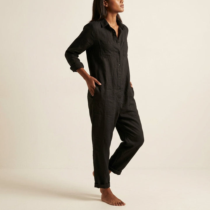 Elvinae Linen Jumpsuit