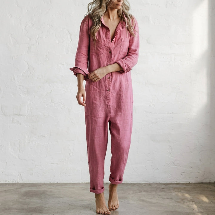 Elvinae Linen Jumpsuit
