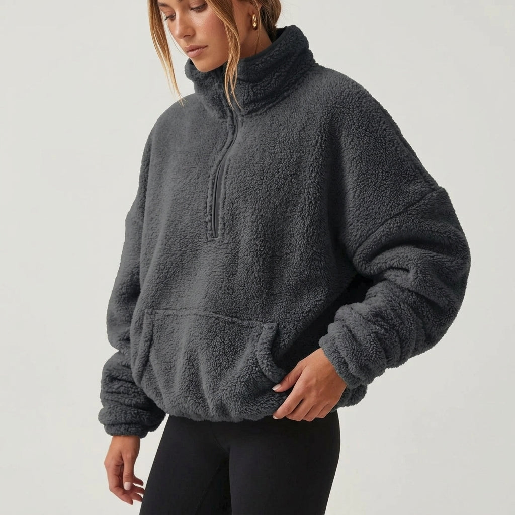 Velora Cashmere Half-Zip