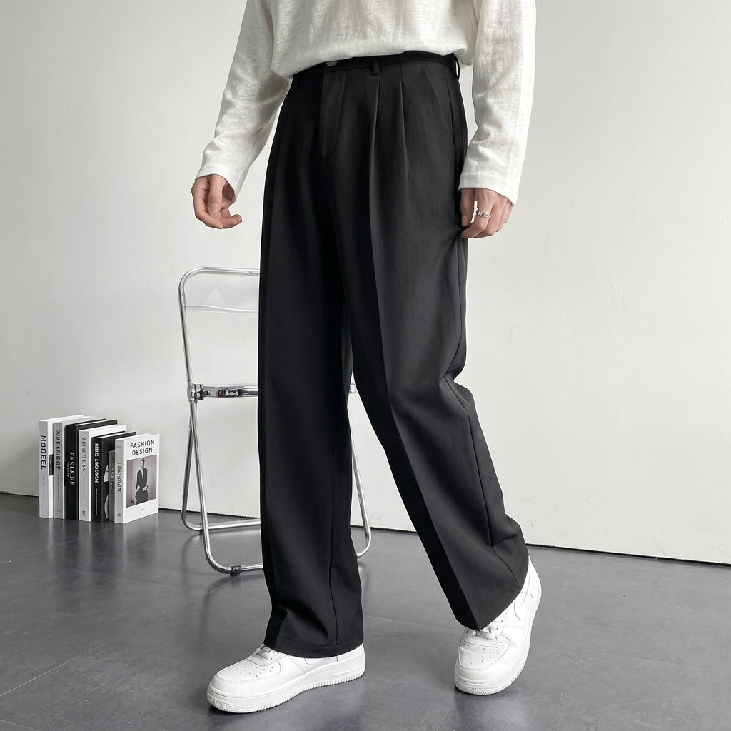 Heritage Wool Pleat Pants
