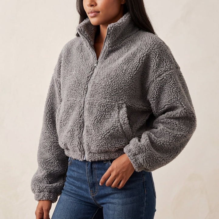 Serafina Sherpa Fleece Jacket