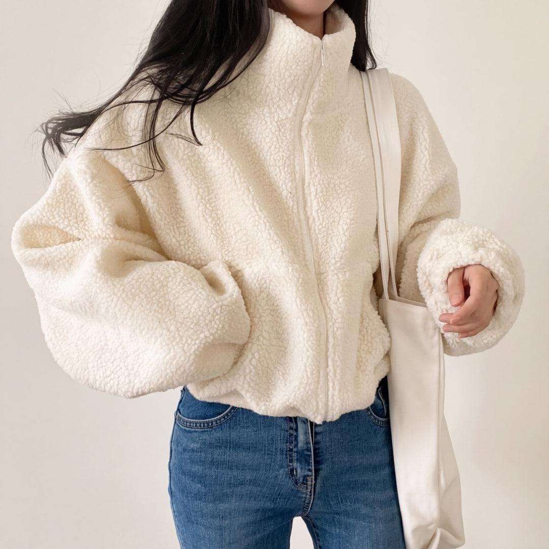 Serafina Sherpa Fleece Jacket