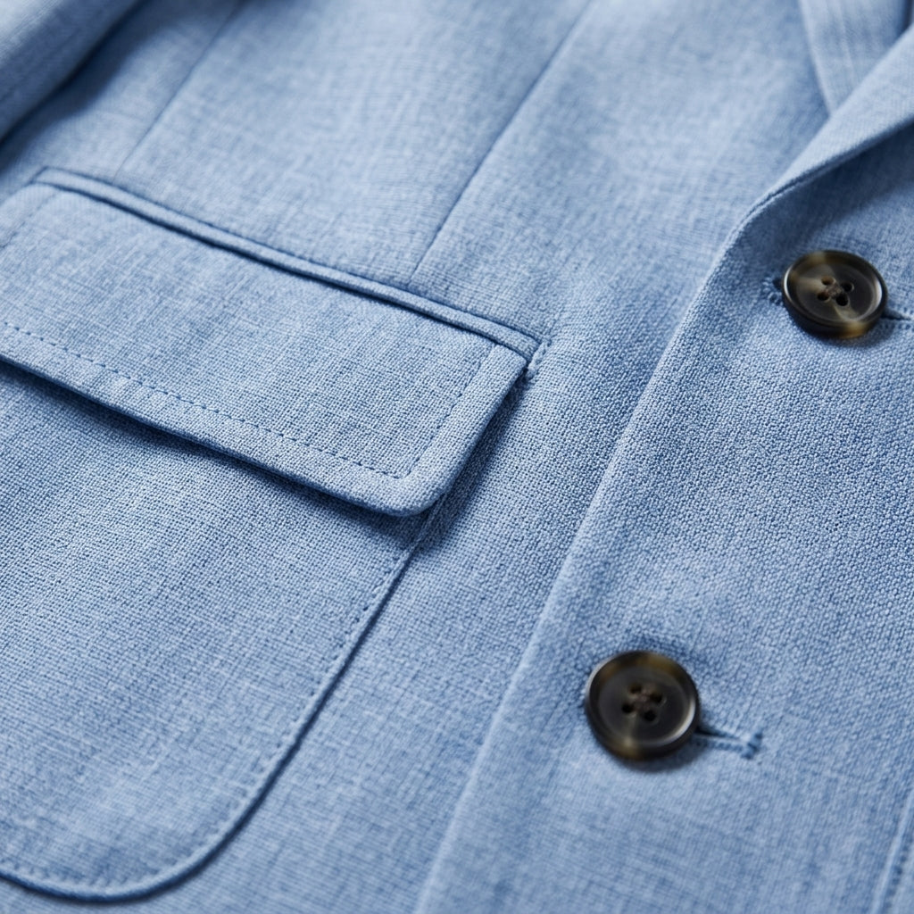 Sandro Blue Suit Jacket