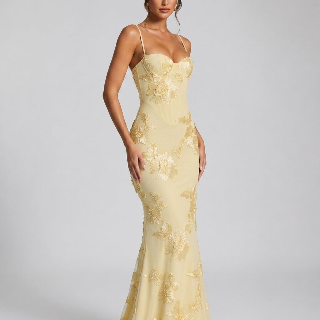 Isla Floral Maxi Dress