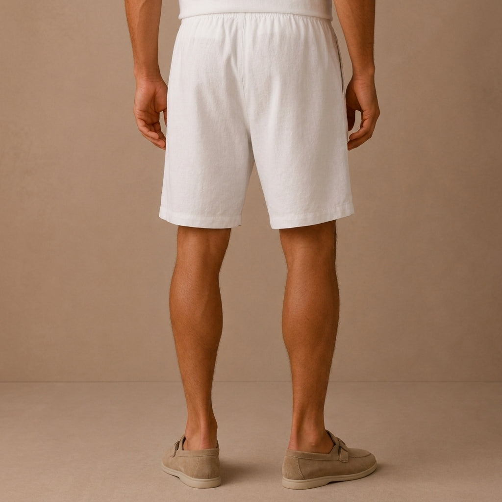 Blake Cotton Linen Shorts