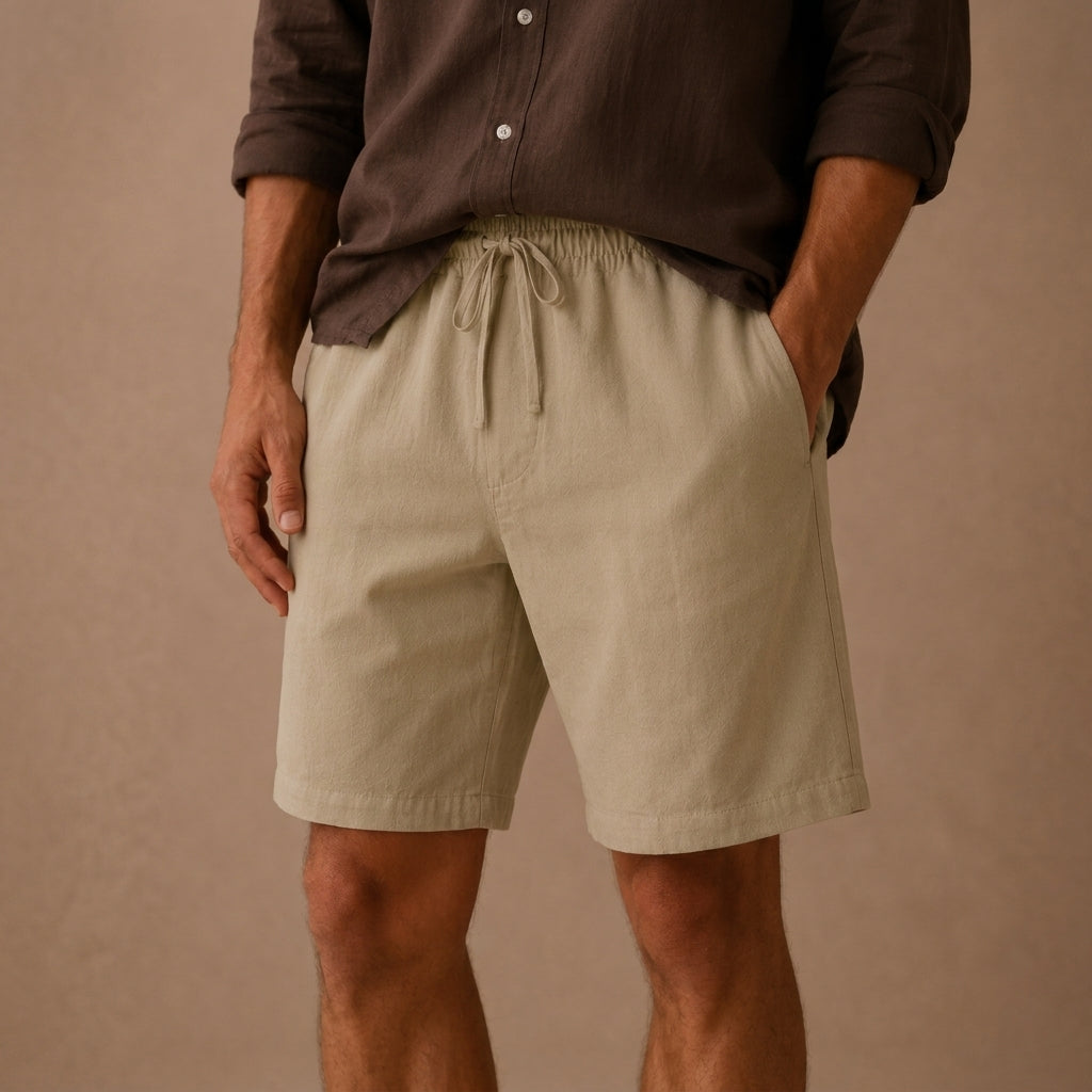 Blake Cotton Linen Shorts