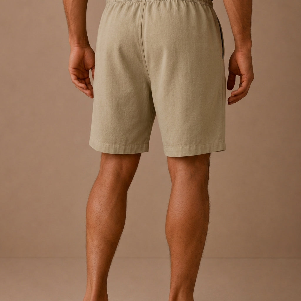 Blake Cotton Linen Shorts