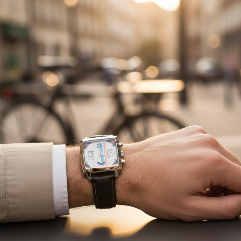 Marcellus Square Chronograph