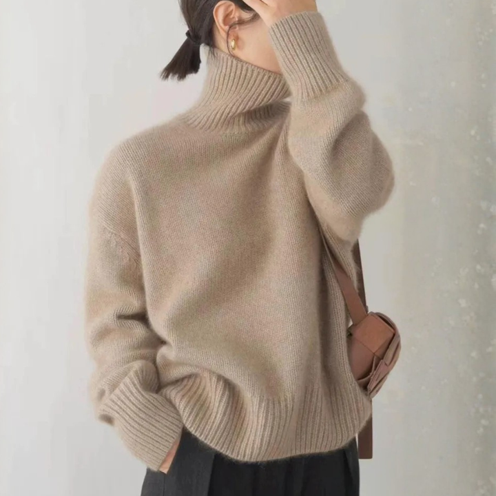 Marais Cashmere Turtleneck Sweater
