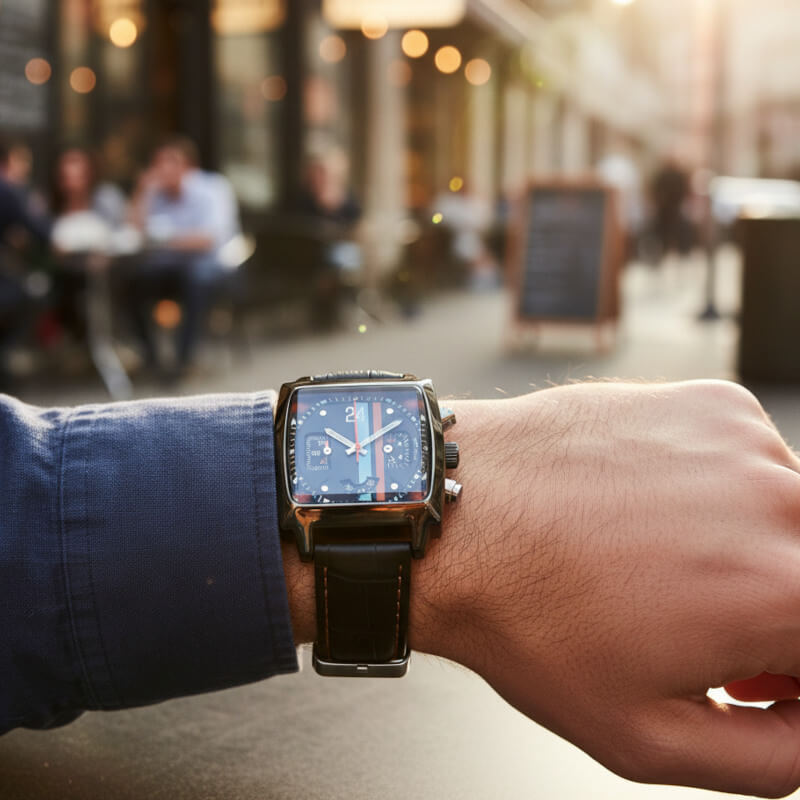 Marcellus Square Chronograph