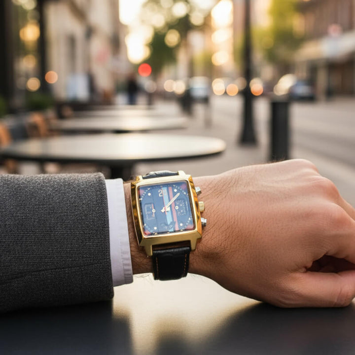 Marcellus Square Chronograph