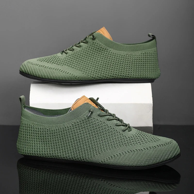 Mesh Knit Slip-Ons
