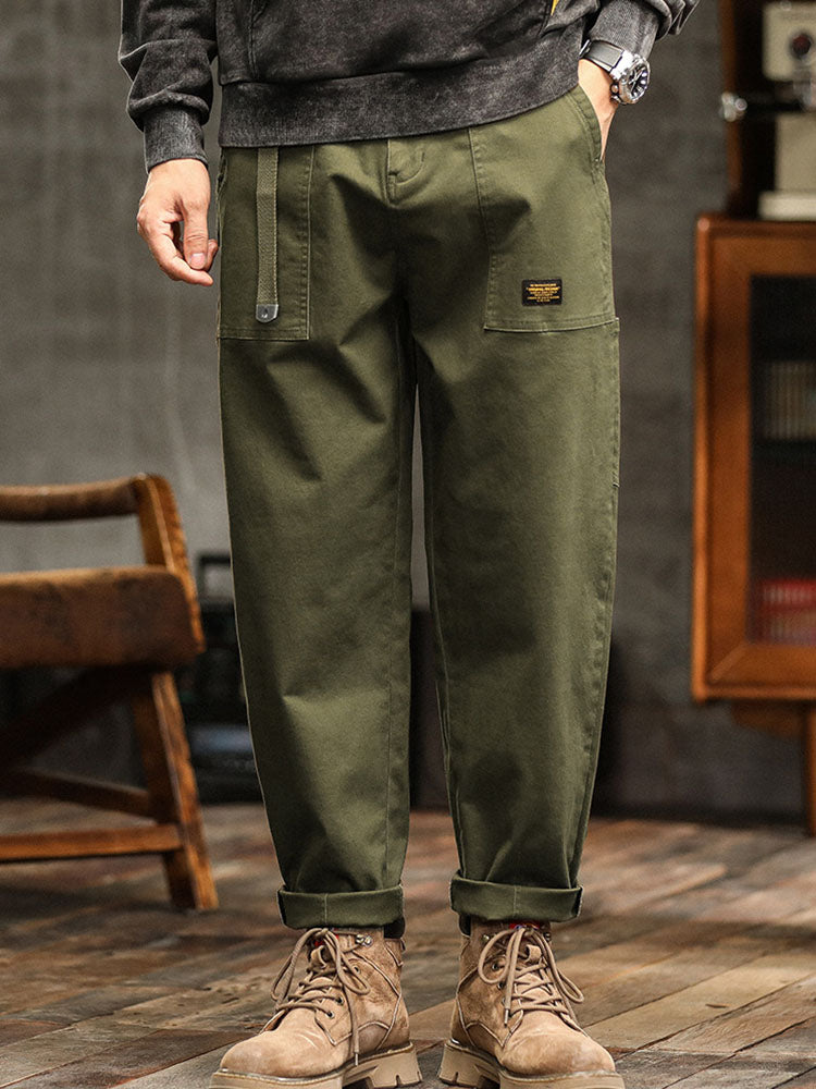 Milan Cotton Utility Pants