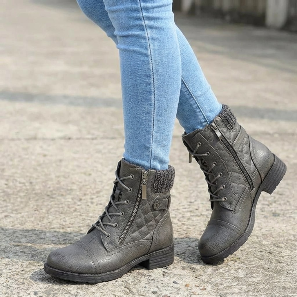 Ancona Leather Ankle Boots