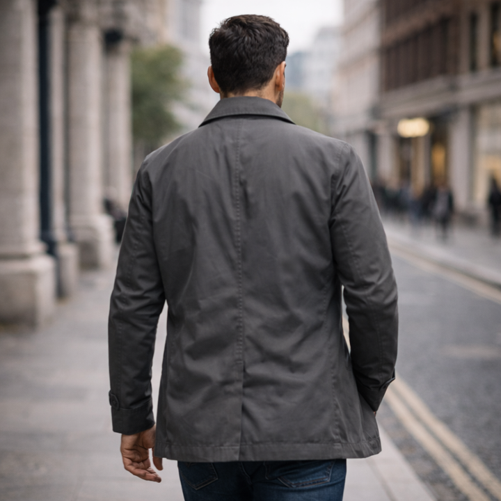 Axton | Stylish Weather-Resistant Men's Overcoat