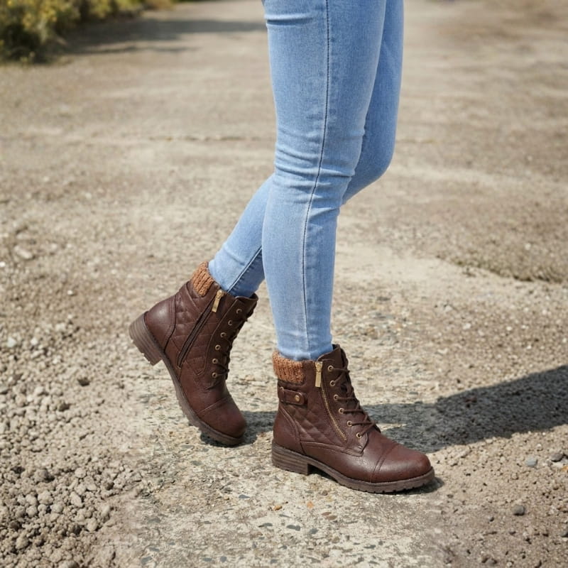 Ancona Leather Ankle Boots
