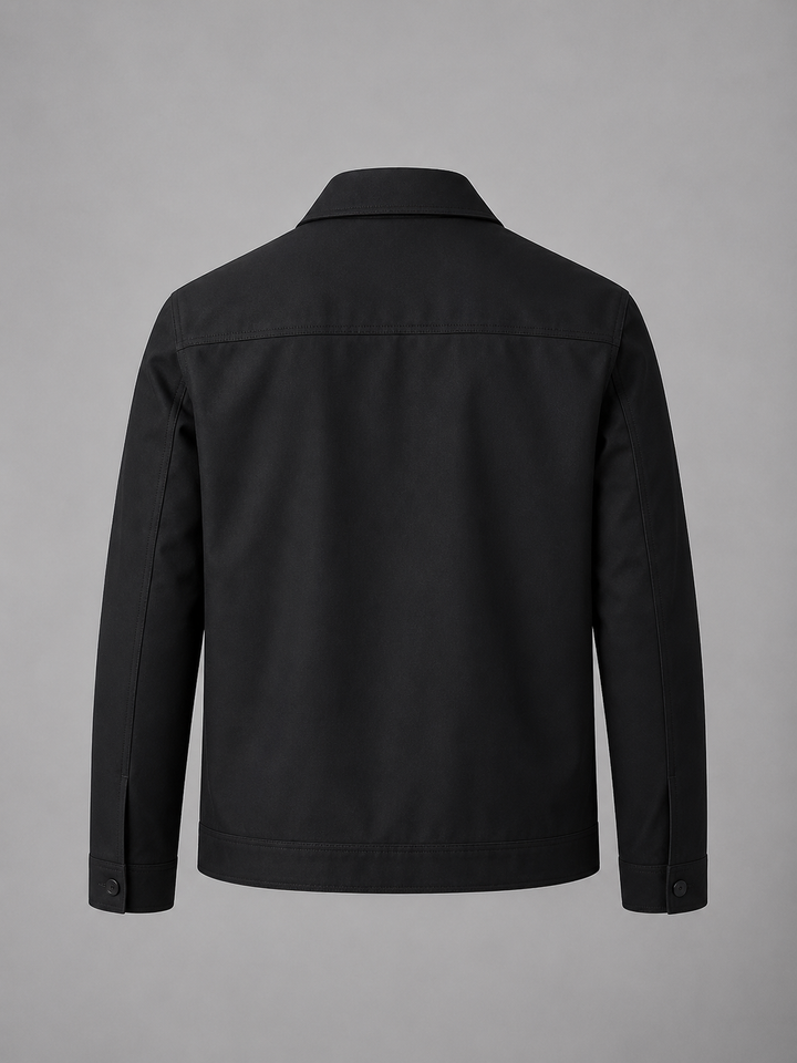 Men’s Lightweight Zip Jacket – Smart Casual British Style
