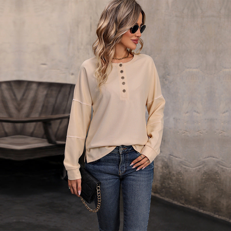 Winnie Waffle Knit Top