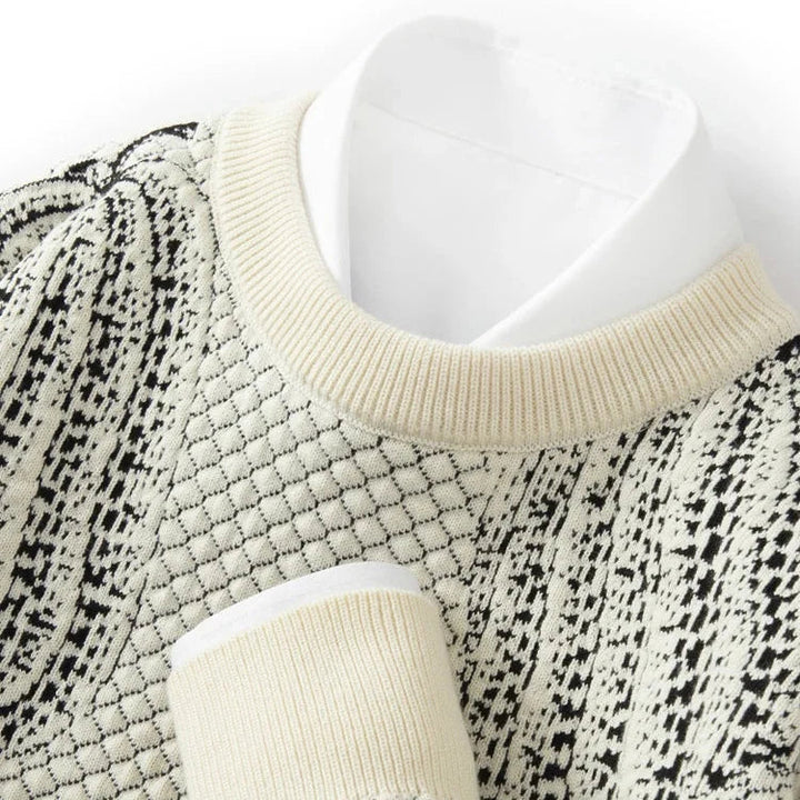 Rothmere Pattern Knit Sweater