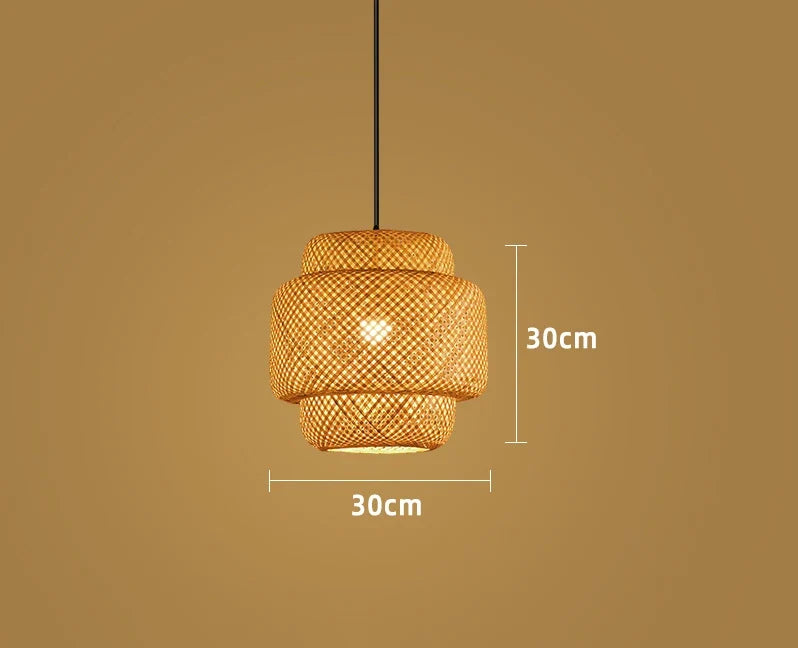 Aria Rattan Pendant Lamp