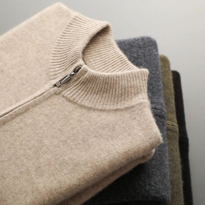 Miles Zip Cardigan