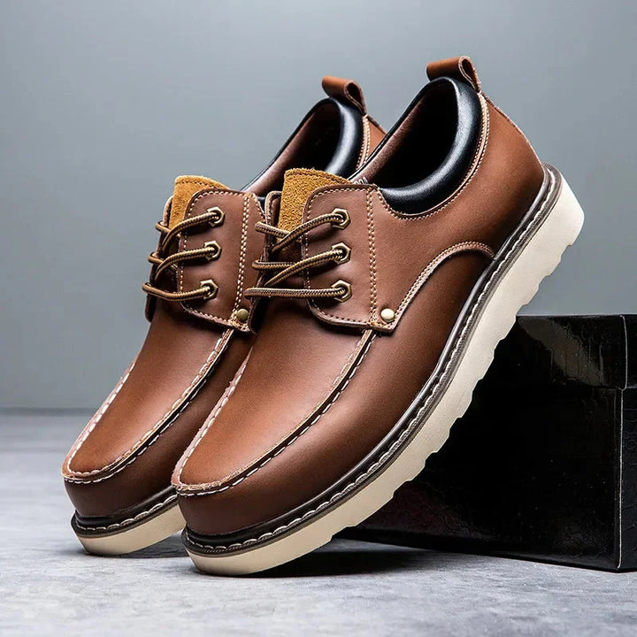 Coleman Leather Apron Toe Shoes