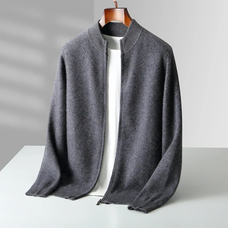 Miles Zip Cardigan