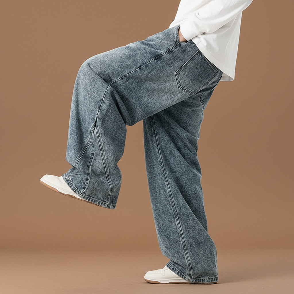 Clyde Denim Baggy Pants
