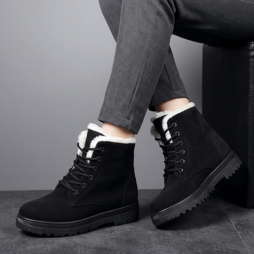 Amelia Leather Ankle Boots