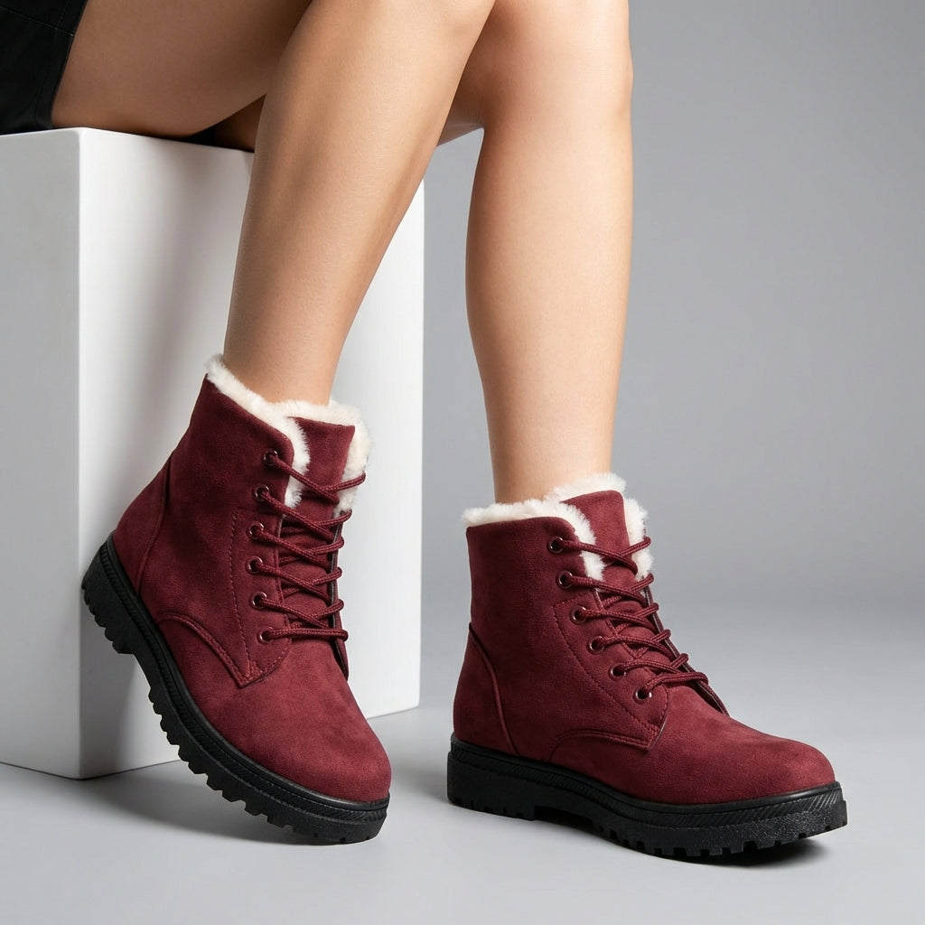 Amelia Leather Ankle Boots