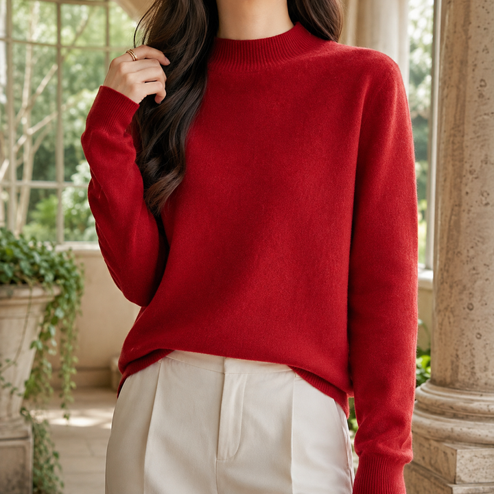 Griselda Mock Neck Sweater