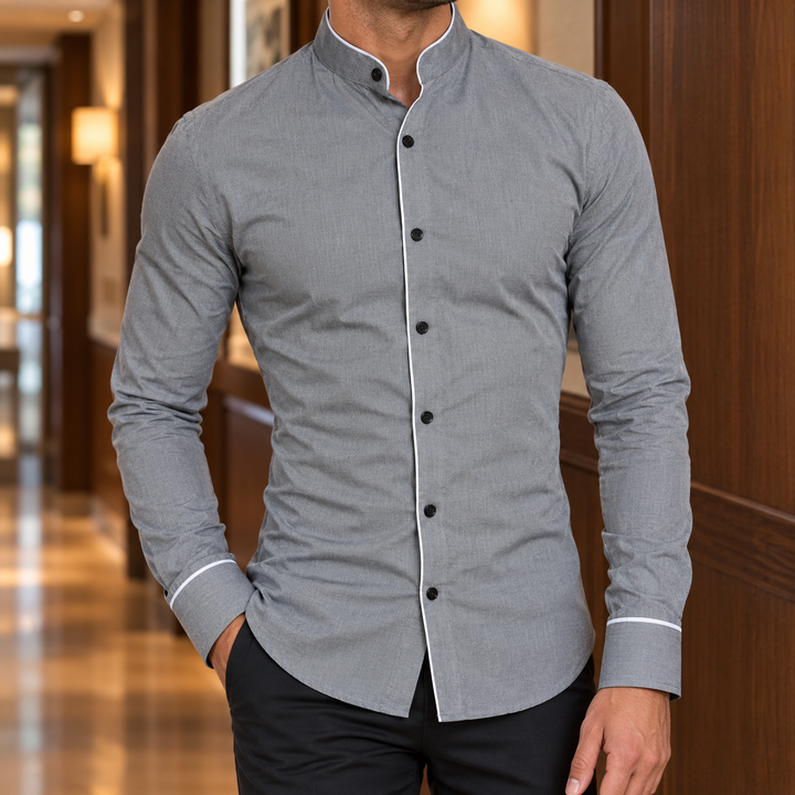 Zephyrin Band Collar Shirt