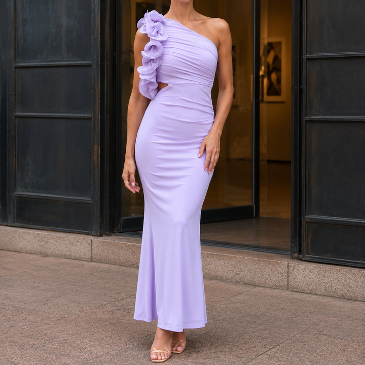 Harriet-Louise One-Shoulder Dress