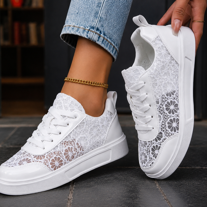 Piras Floral Lace Sneakers