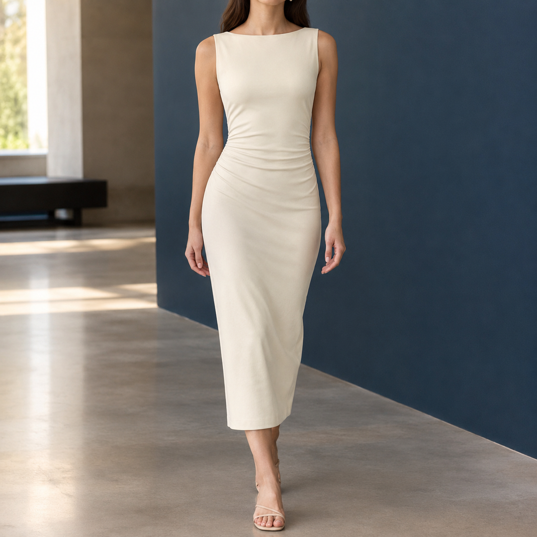 Desiree Ruched Maxi Dress