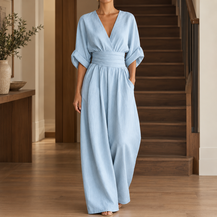 Mathilde Wrap Jumpsuit